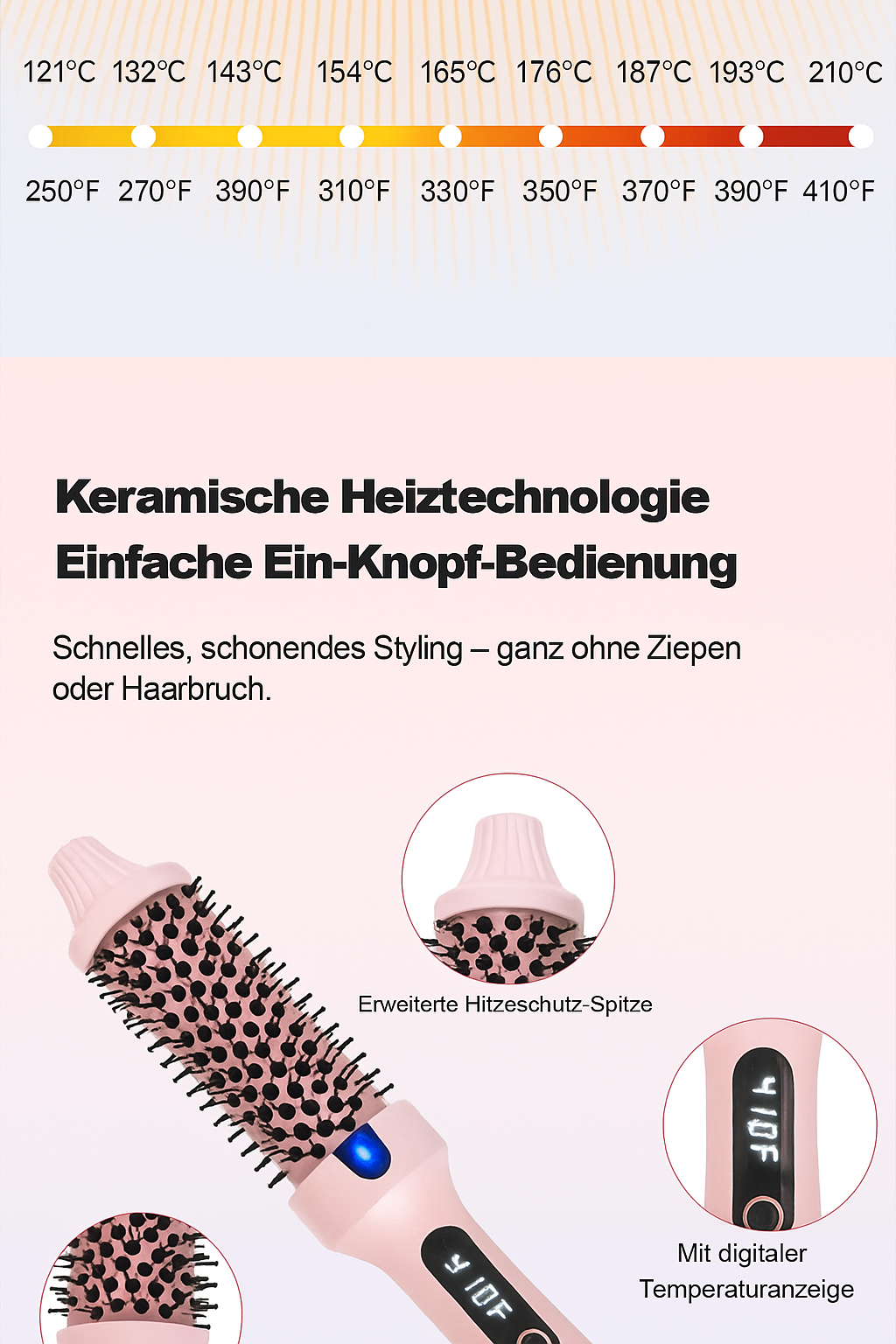 Ionische Thermobürste